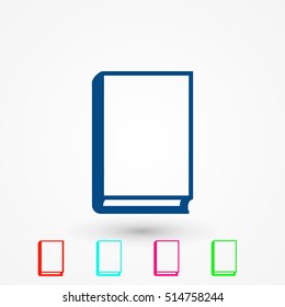 book vector icons,flat design best vector icon