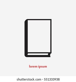 book vector icons,flat design best vector icon