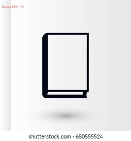 book vector icons,flat design best vector icon