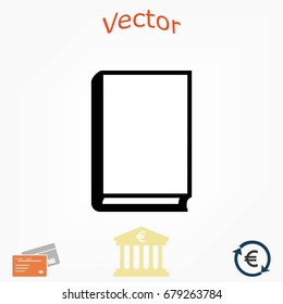 book vector icons,flat design best vector icon