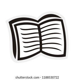 Book. Vector illustration