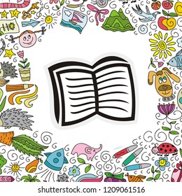 Book. Vector illustration