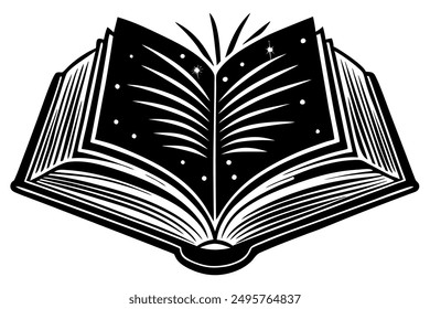Book Vector Illustration Cartoons, Clipart, Line Art Design on White Background, Book vector illustration in cartoon, clipart, and line art styles on a white background