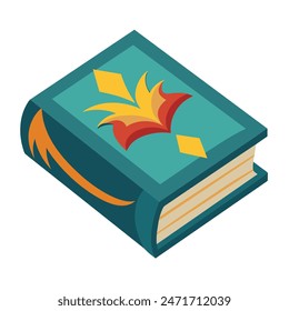 Buch Vektorillustration Icon hohe Qualität