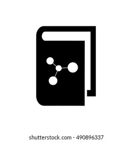 Book vector illustration. Book icon with ion icon symbol
