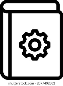 ilustración del vector del libro aislada en un fondo transparente. iconos vectoriales de color para el concepto o los gráficos web.