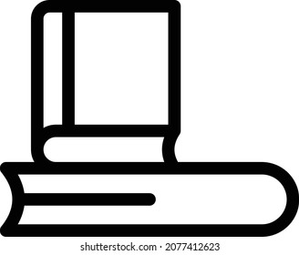 ilustración del vector del libro aislada en un fondo transparente. iconos vectoriales de color para el concepto o los gráficos web.
