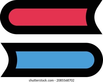 book vector illustration isolated on a transparent background. stroke vector icons for concept or web graphics.