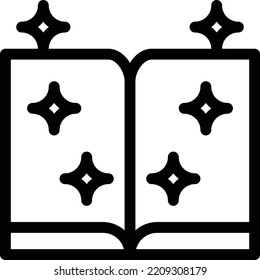 Book Vector illustration on a transparent background. Premium quality symbols. Stroke vector icon for concept and graphic design