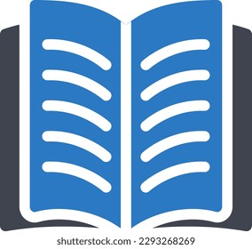 Book Vector illustration on a transparent background. Premium quality symmbols. Glyphs vector icons for concept and graphic design.