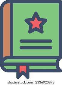 book Vector illustration on a transparent background.Premium quality symmbols.Stroke vector icon for concept and graphic design. 
