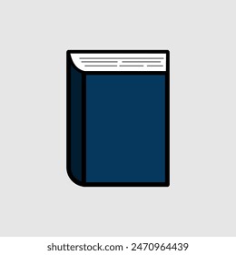 Book Vector illustration on white background