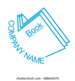 book vector logo