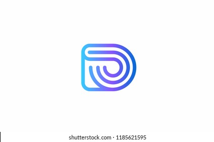 Book vector logo design template