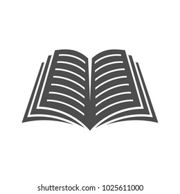 Book vector logo. Book Icon.