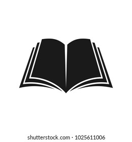 Book vector logo. Book Icon.