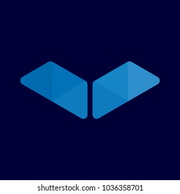 book vector logo. icon symbol.