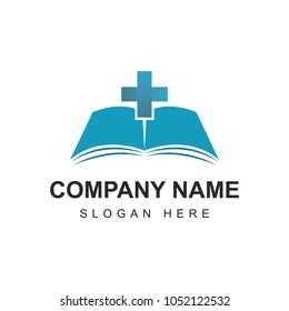 Book vector logo icons library illustration emblem isolated
