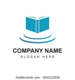 Book vector logo icons library illustration emblem isolated