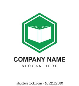 Book vector logo icons library illustration emblem isolated