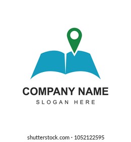 Book vector logo icons library illustration emblem isolated