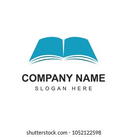 Book vector logo icons library illustration emblem isolated