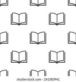 book, vector seamless pattern, Editable can be used for web page backgrounds, pattern fills  