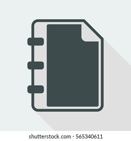 Book - Vector single icon