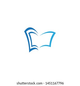 Book vector symbol icon illustration design