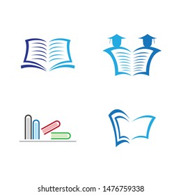 Book vector symbol icon illustration design