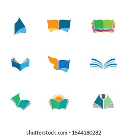 Book vector symbol icon illustration design