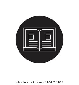 book vector for website symbol icon presentation