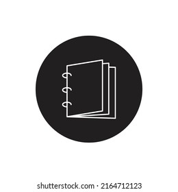 book vector for website symbol icon presentation