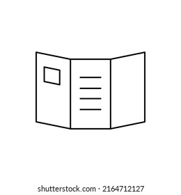 book vector for website symbol icon presentation