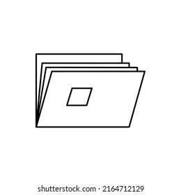 book vector for website symbol icon presentation