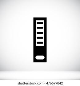 book web icon, vector best flat icon, EPS