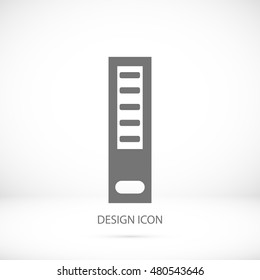 book web icon, vector best flat icon, EPS