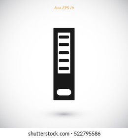 book web icon, vector best flat icon, EPS