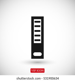 book web icon, vector best flat icon, EPS