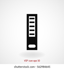 book web icon, vector best flat icon, EPS