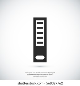 book web icon, vector best flat icon, EPS