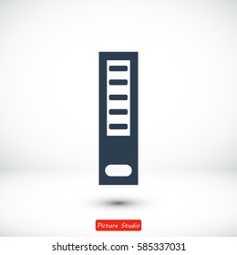 book web icon, vector best flat icon, EPS