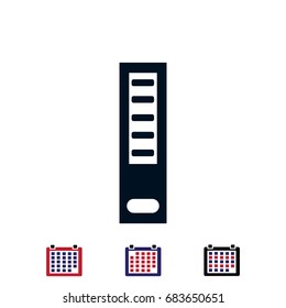 book web icon, vector best flat icon, EPS