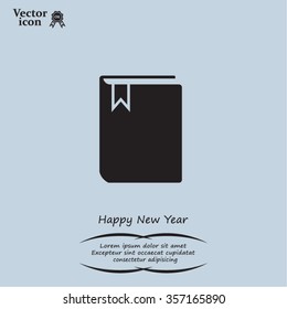 book web icon. vector design