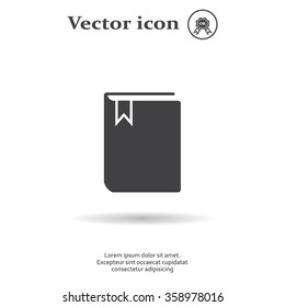 book web icon. vector design