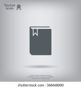 book web icon. vector design