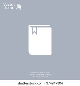 book web icon. vector design
