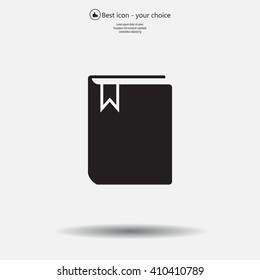 book web icon. vector design
