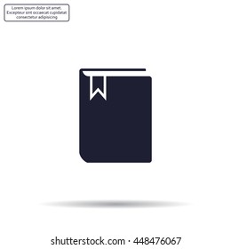 book web icon. vector design