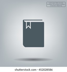 book web icon. vector design